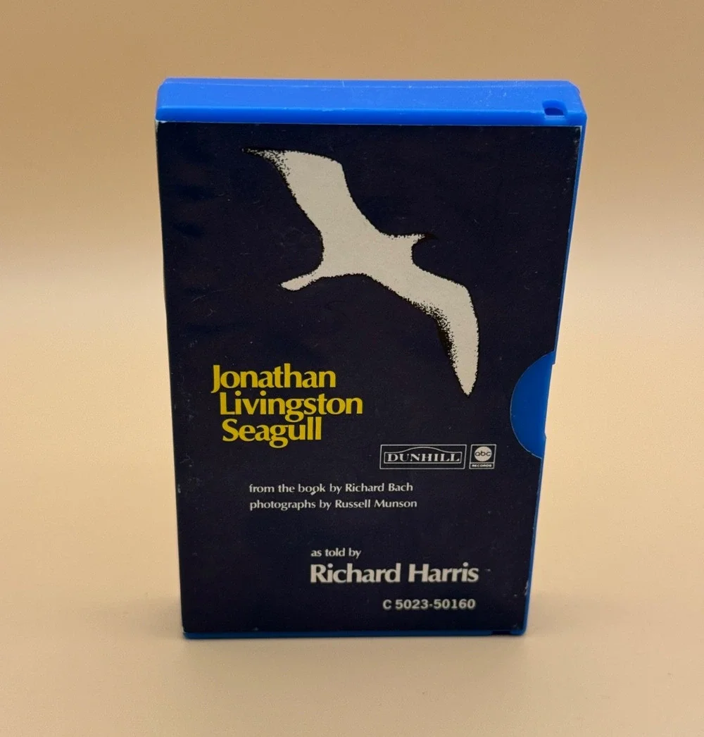 🕊️ Jonathan Livingston Seagull Richard Harris Vintage Cassette Tape Book Audio